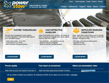 Tablet Screenshot of powerstow.com